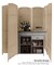 Sorbus Extra Wide - Diamond Weave Fiber Room Divider- 8 Panel
